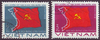 874 - 875 Vietnam Briefmarken Kongress tem Việt Nam Dân chủ Cộng hòa