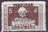 5 Vietnam Briefmarken mit Aufdruck tem Việt Nam
