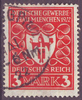 201 Gewerbeschau Münschen 3 Mark Deutsches Reich