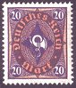 207W Posthorn 20 M Deutsches Reich