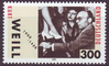 2100 Kurt Weill Briefmarke Deutschland