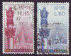1005 und 1006 Lourdes Briefmarke Italien