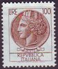 1267 Italia turrita 100 Briefmarke Italien