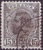 135 B Rumänien König Karl I Posta Romania 15 Bani