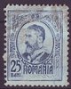215 D Rumänien König Karl I Posta Romania 25 Bani