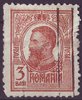 221 B Rumänien König Karl I Posta Romania 3 Bani