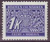 09 Portomarke Böhmen und Mähren 1 K Čechy a Morava