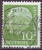 183 yW Theodor Heuss 10 Pf Deutsche Bundespost