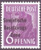 183 Deutsche Post Sowjetische Besatzungs Zone 6 Pfennig