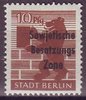 203 Stadt Berlin Post Sowjetische Besatzungs Zone 10 Pfennig
