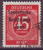 209 Deutsche Post Sowjetische Besatzungs Zone 45 Pfennig