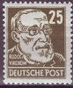 221 Deutsche Post 25 Persönlichkeiten Sowjetische Besatzungs Zone
