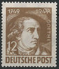235 Deutsche Post Sowjetische Zone Goethe 12+8
