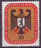 136 Deutscher Bundesrat in Berlin 10 Pf Deutsche Bundespost Berlin
