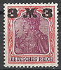 155 I Germania 3 M auf 1 1/4 M  Deutsches Reich
