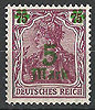 156 II Germania 5 M auf 75 Pf Deutsches Reich
