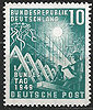 111 Deutscher Bundestag 10 Pf Deutsche Post