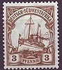 24 Deutsch Südwestafrika 3 Pf Briefmarke Deutsche Kolonien