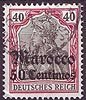 27 Marocco 50 Centimos Deutsche Post Marokko
