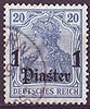 38b Türkei 1 Piaster Deutsche Post Tuerkei