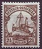 30 Deutsch Ostafrika 2.1/2 Heller Briefmarke Deutsche Kolonien
