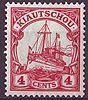 30 Kiautschou 4 Cents Briefmarke Deutsche Kolonien