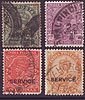 Dienstmarken Indien 85 bis 88 Indian Stamps India