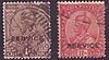 Dienstmarken Indien 77 bis 81 Indian Stamps India