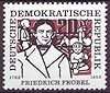 565 Friedrich Fröbel Briefmarke 20 Pf DDR