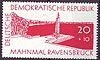567 Mahnmal Ravensbrück Briefmarke 20 Pf DDR