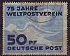 2.Wahl 242 Weltpostverein 50 Pf Deutsche Post DDR