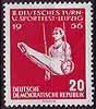 533 Deutsches Turn u Sportfest Leipzig 20 Pf  Briefmarke DDR