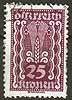371 Freimarke 25 K Republik Österreich Briefmarke, 2. Wahl