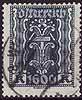 394 Freimarke 1600 K Republik Österreich Briefmarke