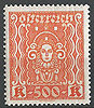 403AI Freimarke Frauenkopf 500 Kr Republik Österreich Briefmarke