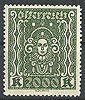 405a Freimarke Frauenkopf 2000 K Republik Österreich Briefmarke