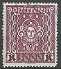 406 Freimarke Frauenkopf 3000 Kr Republik Österreich Briefmarke