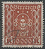 408 Freimarke Frauenkopf 10000 Kr Republik Österreich Briefmarke
