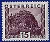 500 Landschaftsbilder 15 Groschen Republik Österreich Briefmarke