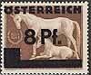 666 Deutsches Reich Marke 8 Pf Republik Österreich