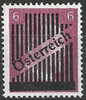 669 Adolf Hitler Österreich 6 Pf mit Gitteraufdruck