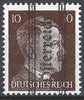 680 Adolf Hitler Österreich 10 Pf mit Gitteraufdruck