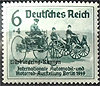 695 Nürrburgring Rennen 6+4 Pf Deutsches Reich
