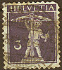 Schweiz 112 Type I Briefmarken Helvetia 2 C