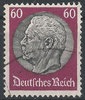 493 Paul von Hindenburg 60 Pf Deutsches Reich