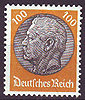 495 Paul von Hindenburg 100 Pf Deutsches Reich