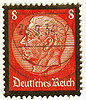 551 I Paul von Hindenburg 8 Pf Deutsches Reich