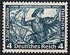 500B Deutsche Nothilfe 4+2 Pf Deutsches Reich