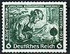 502 B Deutsche Nothilfe 6+4 Pf Deutsches Reich