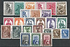 Jahrgang 1956 Vatikan Poste Vaticane Briefmarken